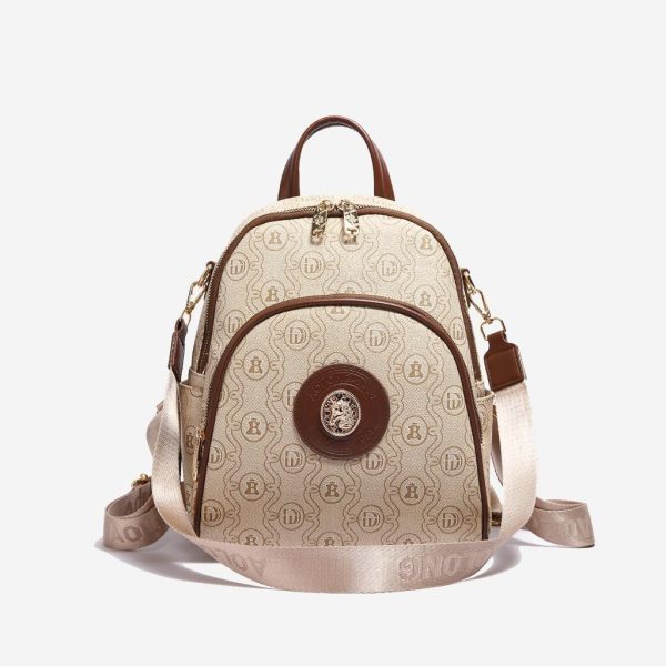 AOLONG Fiani 5033 # Tas Ransel Wanita Bahan Kulit PU Leather Premium - Image 2